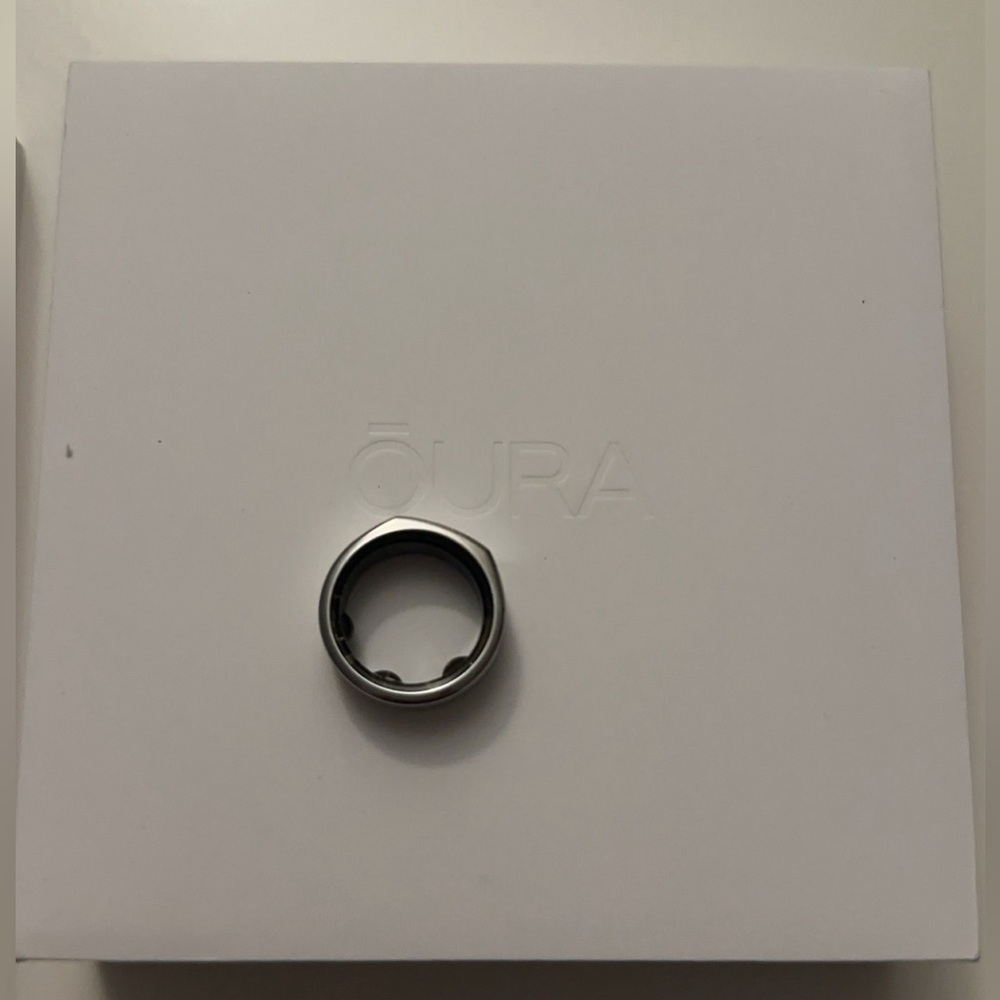 Oura ring Generation 3 Heritage Size 6 Silver